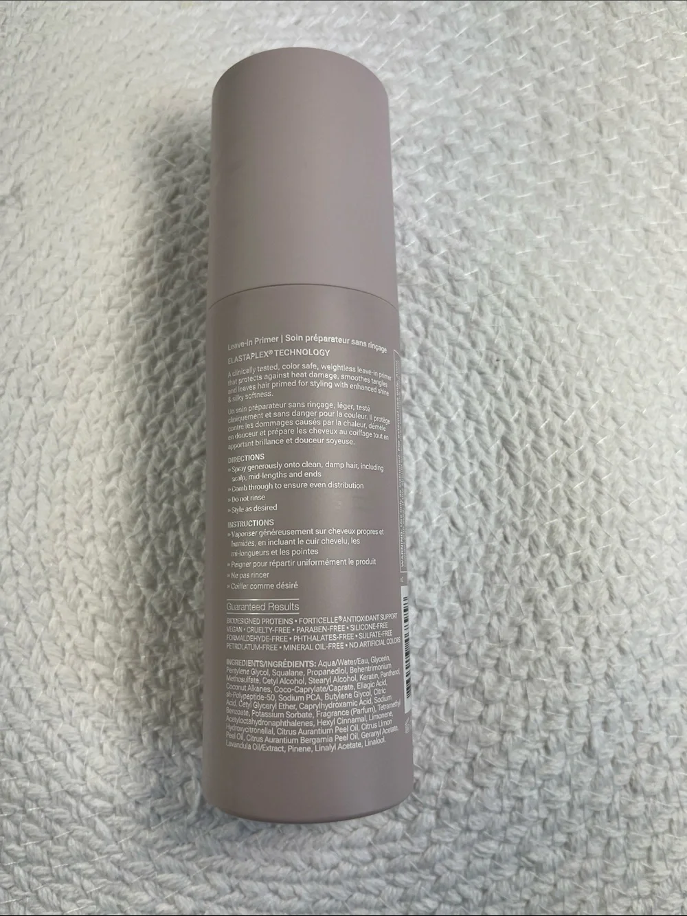 Nulastin Hair NuPROTECT Leave-In Primer with Elastin Replenishment 5.0 fl. oz